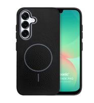 Microsonic Samsung Galaxy A26 Kılıf MagLeather Pro Siyah (Siyah)