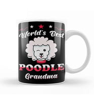 Poodle Mom 018 Kupa Bardak Porselen