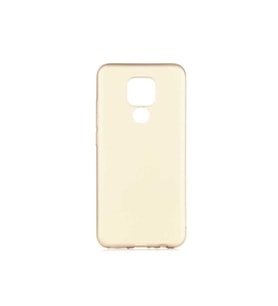 General Mobile 20 Uyumlu Kılıf Zore Premier Silikon Kapak (Gold)