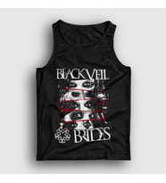 Presmono Unisex Siyah Eyes Black Veil Brides Atlet 18816tt