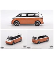 Mini GT 1061 Volkswagen ID.Buzz Candy White / Energetic Orange 1