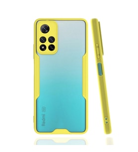 Xiaomi Redmi Note 11 Pro Plus 5g Kılıf Platin Silikon - Sarı