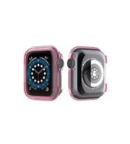 Apple Watch 38mm Uyumlu Zore Watch Gard 03 Kasa Koruyucu (Pembe)