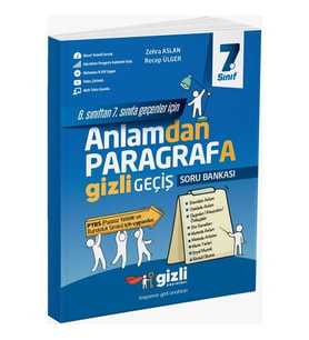 Gizli Yayınları 7. Sınıf 6'Dan 7'Ye Anlamdan Paragrafa Gizli Geçiş Soru Bankası