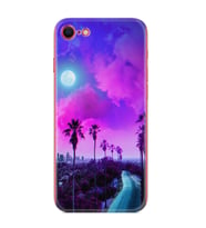 Apple iPhone 6 6S Kılıf Resimli Desenli Silikon Platinium Series Purple Way 1843