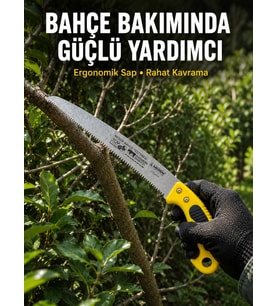 Profesyonel Bahçe Bıçkısı Ergonomik Saplı Kesim Aleti