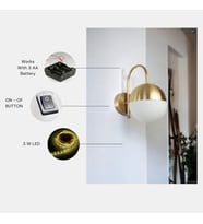 YENİ KÜRE PİLLİ APLİK ESKİTME BEYAZ CAMLI