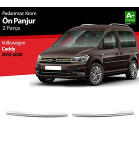 Drs Tuning Caddy Uyumlu Krom Ön Panjur 2 Parça. 2015-2020
