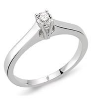 Romeo Pırlanta 0.25 Ct Tektaş Yüzük RM25029 (Çok Renkli)