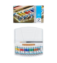 Talens Van Gogh Tüp Sulu Boya 12 Renk x 10 ml. Plastik Kutu 