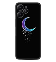 Xiaomi Poco M6 Pro 5G Kılıf Desenli Silikon Platinium Series Moon Star 1851