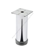Metal Mobilya Ayağı Krom Çap 42mm - 12cm (4 Adet)