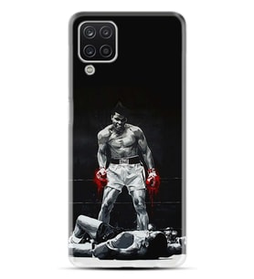 Kılıfland Samsung Galaxy A12 Kılıf Desenli Silikon Resimli Kapak Moon Baloon Kılıf 1369