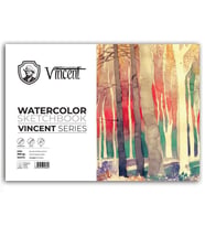 Vincent Watercolor Sketchbook White Suluboya Blok 300 gr 25x35 cm 10 Sayfa 