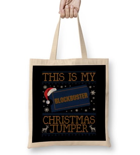 This Is My Blockbuster Christmas Jumper Bez Çanta Uzun Saplı