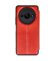 Xiaomi Redmi A3 4g Kılıf Flip Cover - Kırmızı