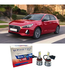 Hyundai i30 Led Xenon Uzun Far Ampulü H7 Duo Yeni Seri Beyaz 2014-2020