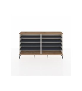 Arges Konsol 8 Raflı  176x30x99 Aytaşı-Çam/Antrasit