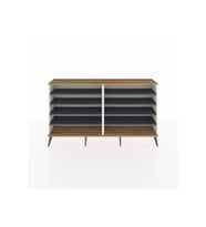 Arges Konsol 8 Raflı  176x30x99 Aytaşı-Çam/Antrasit