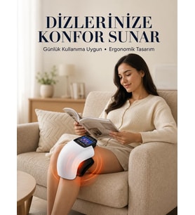Northcity Akıllı Diz Masaj Cihazı - Isıtmalı ve Titreşimli Rahatlama
