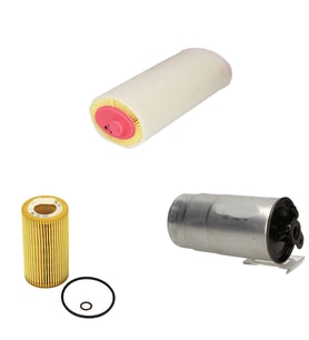 B-M-W E39 2.0 dizel 3Lü Hava + Yağ F. + Yakıt Filtre