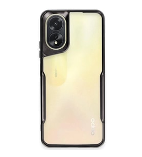 Oppo A38 Kılıf Boyi Silikon Kapak - Siyah