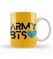 ARMY BTS Kupa Bardak Porselen