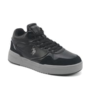 U.S.POLO ASSN NARUNA 5PR SİYAH COMFORT ANATOMİK SPOR AYAKKABISI