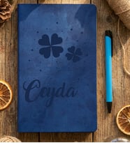 Kişiye Özel Yonca Defter Doğum Günü Hediyesi