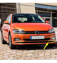 VW Polo 2018-2021 Ön Tampon Orta Izgara Sol Parça Kromlu 2G0853677S