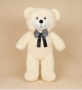 50 cm Sevimli Peluş Ayı – Yumuşak Oyuncak Hediyesi (Krem)