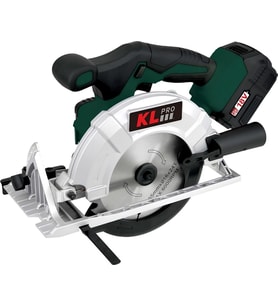 KLPro 18V 2.0 AH 165 MM ŞARJLI DAİRE TESTERE KÖMÜRSÜZ KLDAT18B-20