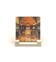 Ayasofya Camii içi  Baskılı Taş Masaüstlük 10X10