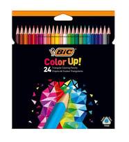 Bic Color Up Üçgen Kuru Boya Kalemi 24 lü Kutu 950528