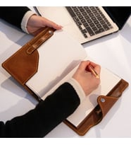 Özel Tasarım Deri Defter Kılıfı