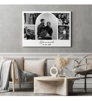 Aşk Konseptli 5 Fotoğraflı Kanvas Tablo
