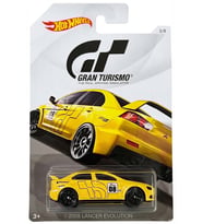 Hot Wheels 2008 Lancer Evolution - Sarı - 1/64 - 2018 - Gran Turismo - FKF29