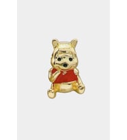 Winnie the Pooh Gold Charm  925 Ayar Gümüş