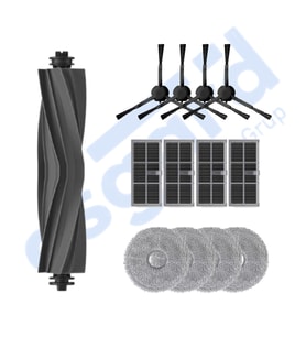 DREAME X30PRO-L10S PRO ULTRA-X30 ULTRA UYUMLU 1 Ana Fırça 4 Yan Fırça 4 Filtre 4 Mop