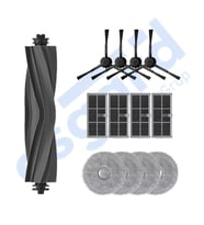 DREAME X30PRO-L10S PRO ULTRA-X30 ULTRA UYUMLU 1 Ana Fırça 4 Yan Fırça 4 Filtre 4 Mop