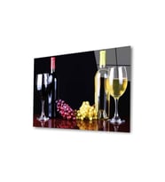 Miyrem Glasses Collection -A1^#  Meyveler Cam Tablo (Çok Renkli)