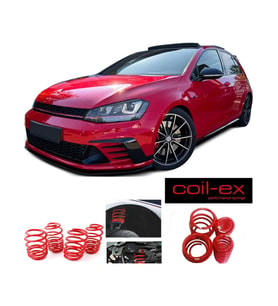 vw golf 7 (2012-2016) dizel uyumlu coil-ex 3.5 cm spor yay