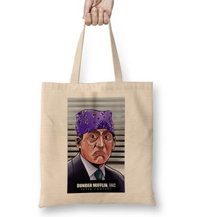 Michael Scott Dunder Mifflin 01 Bez Çanta Uzun Saplı
