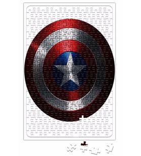 Captain America Puzzle 240 Parça Yapboz