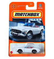 Matchbox 1963 Mercedes-Benz 230 SL - Beyaz (1/64) Yurt Dışı Uzun Kartonet