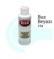 Rich Master Akrilik Boya 120 cc. 194 Buz Beyazı 