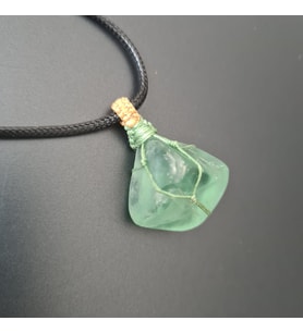 Laluikrar - Florit Doğal Taş İpli Kolye (FloK)