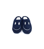 Shoemio Smiley Lacivert Kadın Ev Terliği