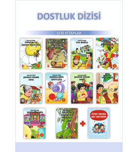 Ata 2.Sınıflar İçin Dostluk Dizisi + Kitap Okuma Not Defteri (Beyaz)
