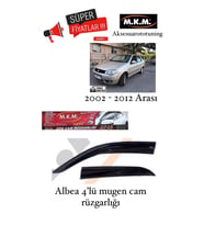 Albea 2002 - 2012 4'Lü Mugen Cam Rüzgarlığı